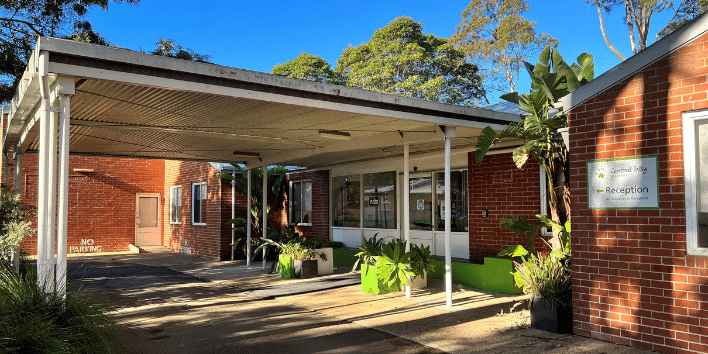 Front view of the Cerebral Palsy Alliance Ryde Centre