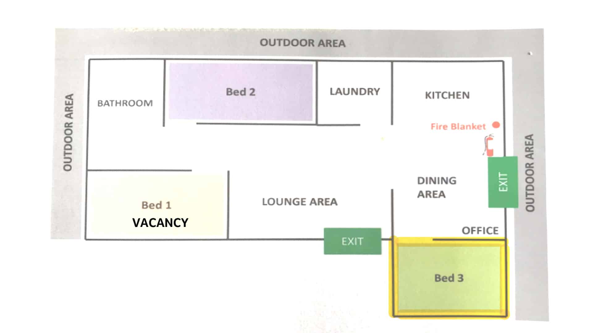 Floor plan of the Narraweena 3 property