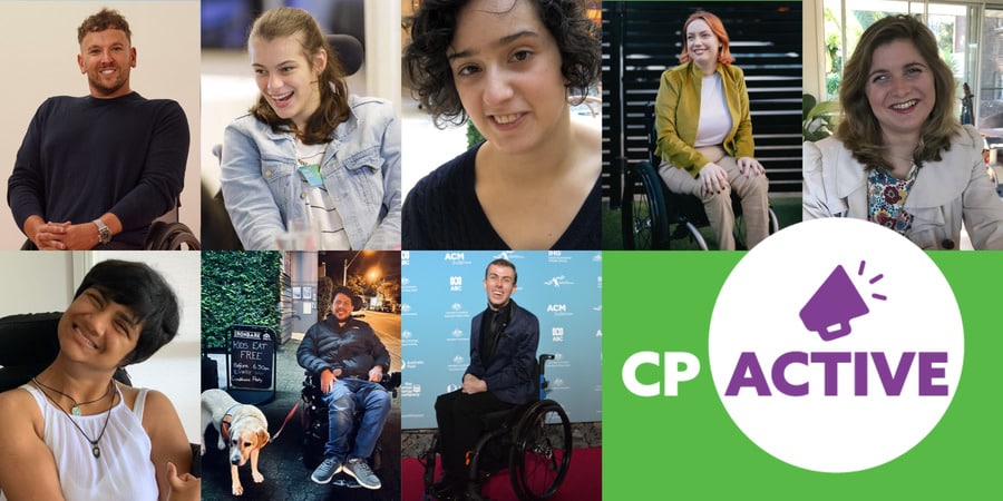 eight CP Active disability advocates