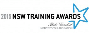2015 NSW training awards. State finalist industry collaboration