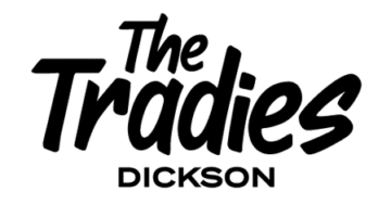 The Tradies Dickson logo