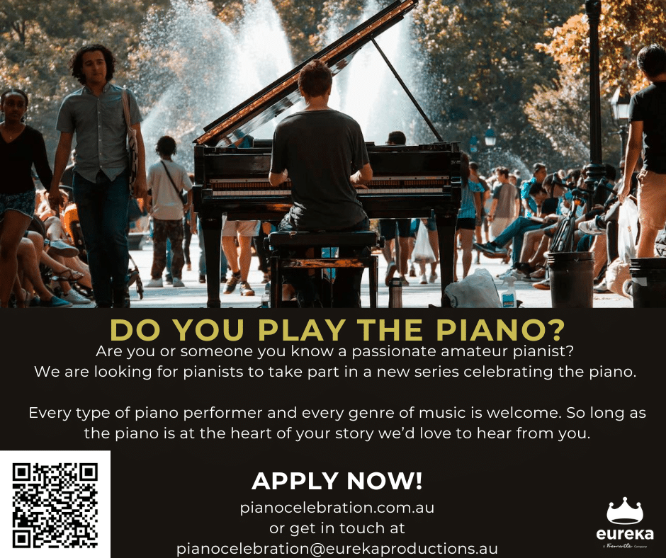 Piano recruitment flyer