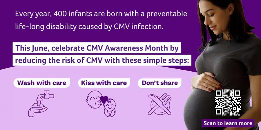 CMV awareness month poster