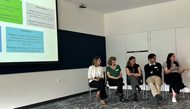 Presenters at the research translation symposium