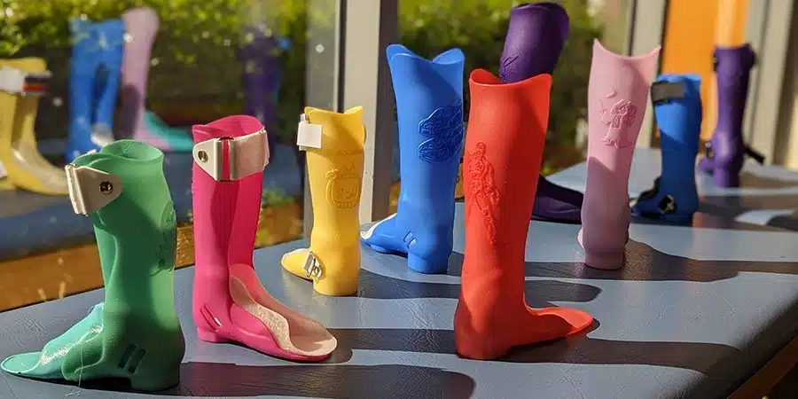 Custom orthotics for cerebral palsy