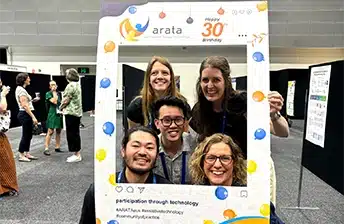 Some of hte CPA Technology Research team posing for a photo