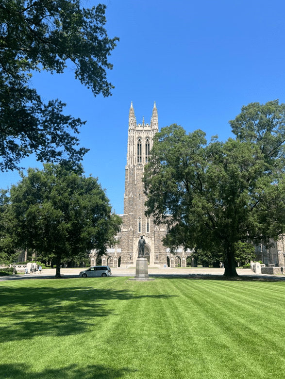 The Duke University campus.