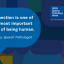 Quote from Speech Therapist Georgia "Connection is one of the most important parts of being human"